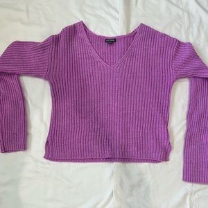 Purple wild fable sweater teen size S